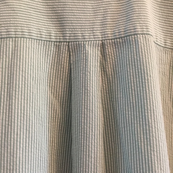 L.L. Bean Seersucker short sleeve Shirt XL… - Picture 5 of 5